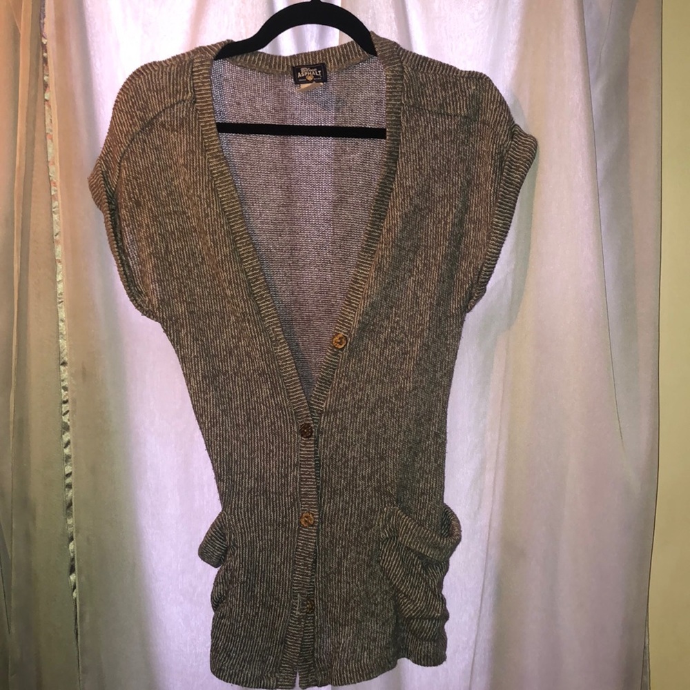 Gray Cardigan